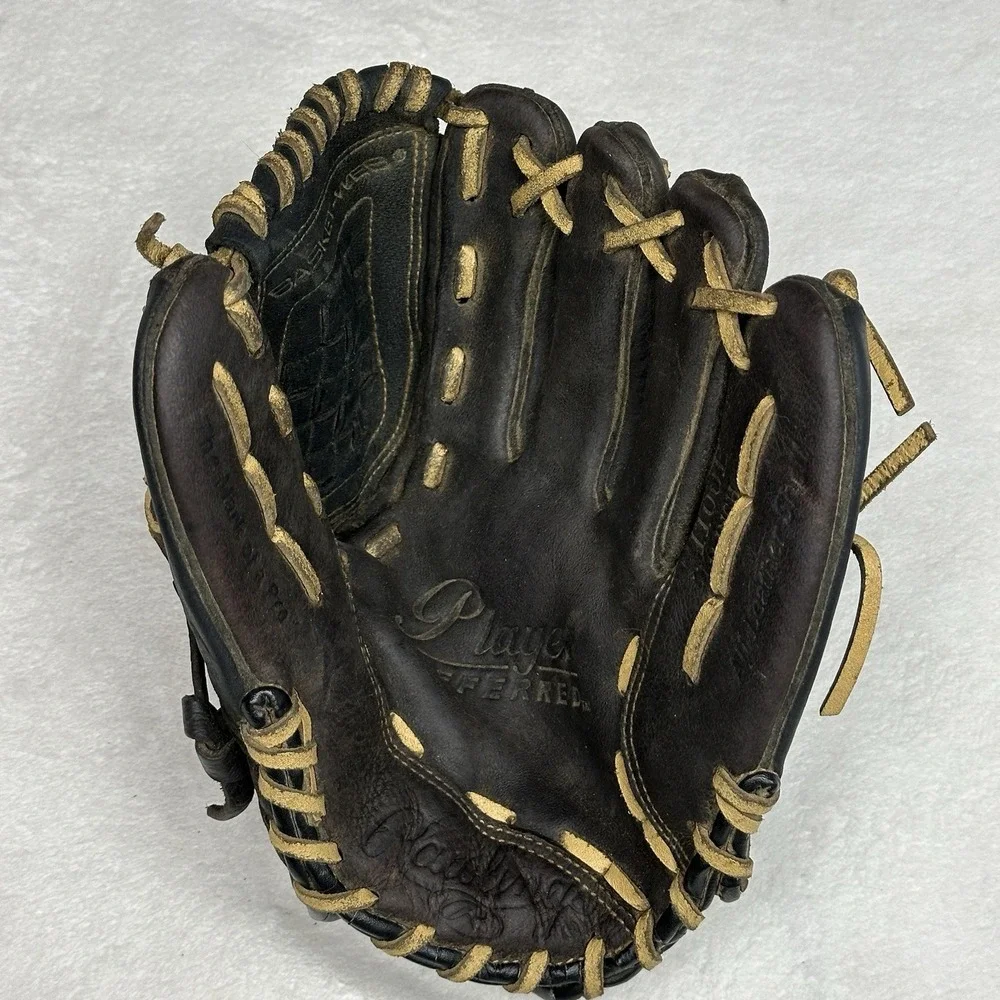 VTG Rawlings P1100B Basket Web Right Hand Thrower 11 Inch Glove Player Preferred
